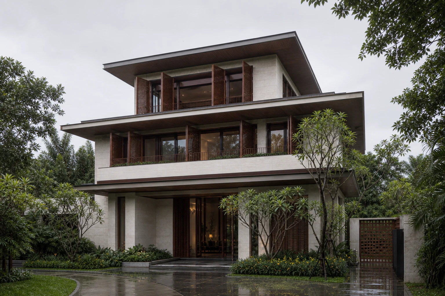 雨林長簷 - 建築空間 - 圖片 2