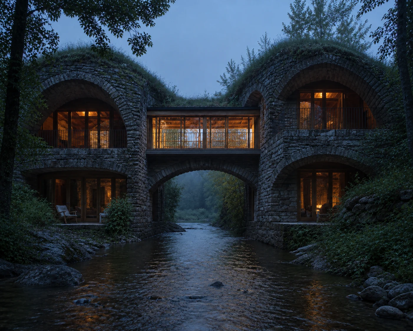 溪橋拱居 - 建築空間 - 圖片 6