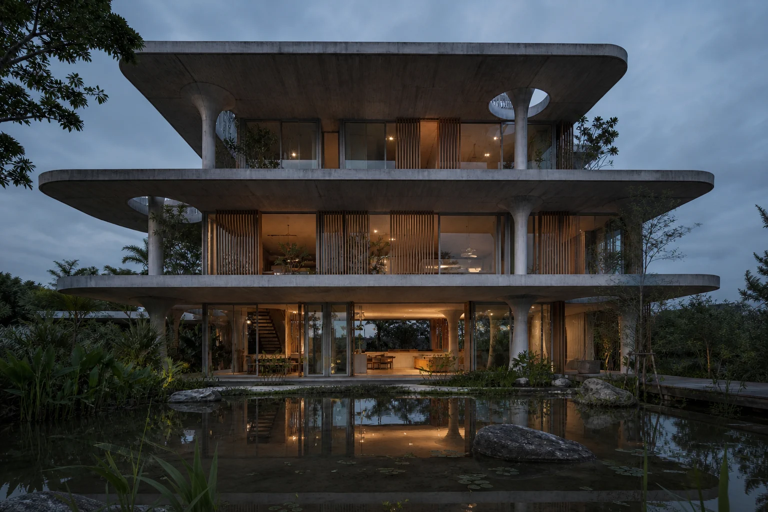 浮傘庭居 - 建築空間 - 圖片 6