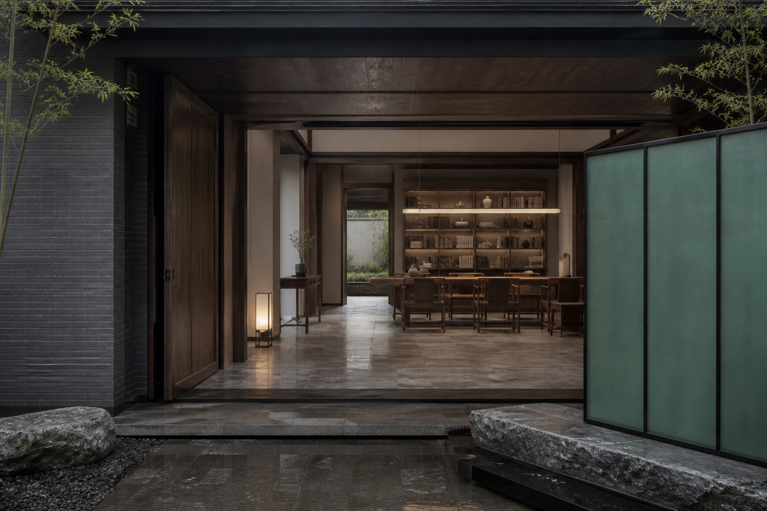 汝窯雨庭茶書館 - 公共空間 - 圖片 4