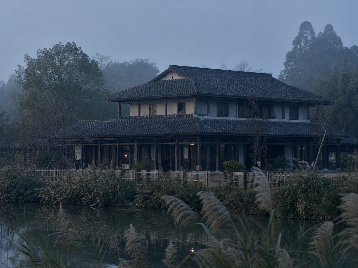 青瓦水院 - 建築空間 - 圖片 6