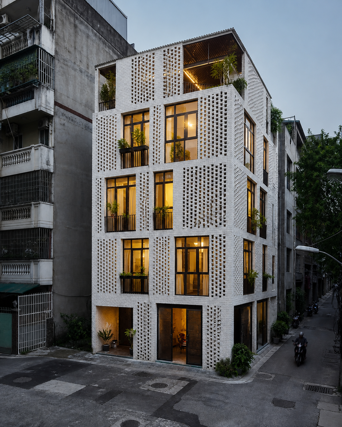 白磚風塔 - 建築空間 - 圖片 8