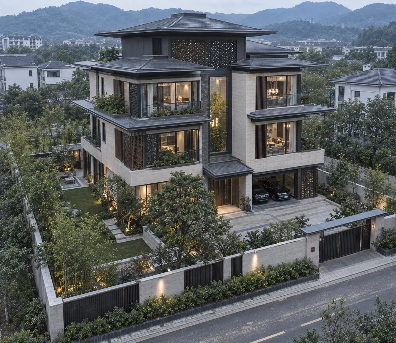 墨簷疊院 - 建築空間 - 圖片 5