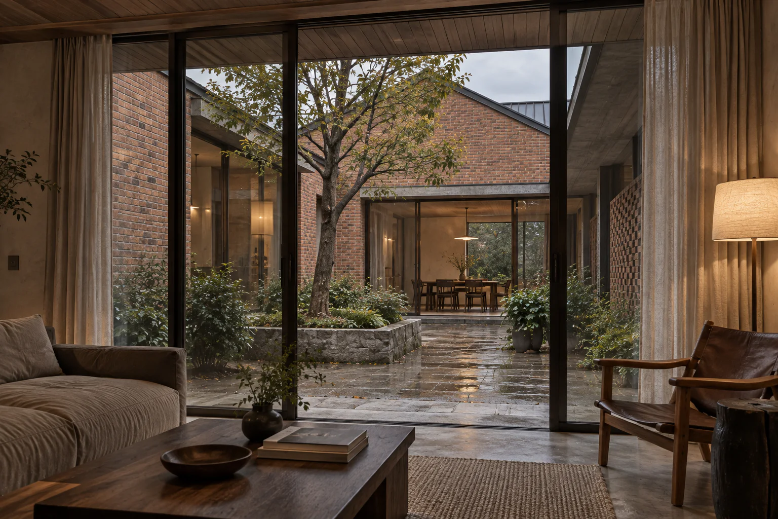 折瓦院·坡屋顶院落自建房 - 建築空間 - 圖片 8