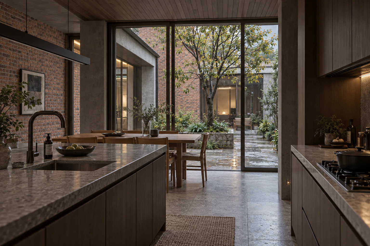 折瓦院·坡屋顶院落自建房 - 建築空間 - 圖片 11